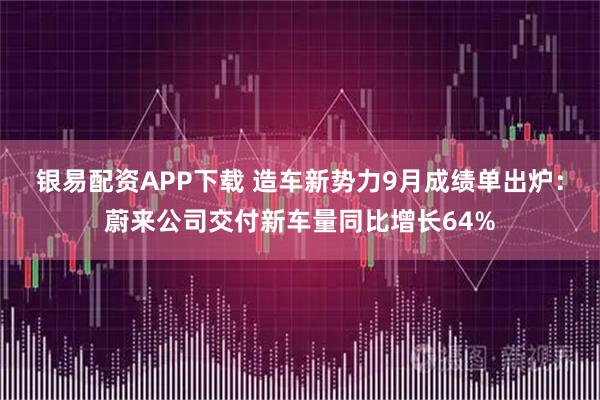 银易配资APP下载 造车新势力9月成绩单出炉：蔚来公司交付新车量同比增长64%
