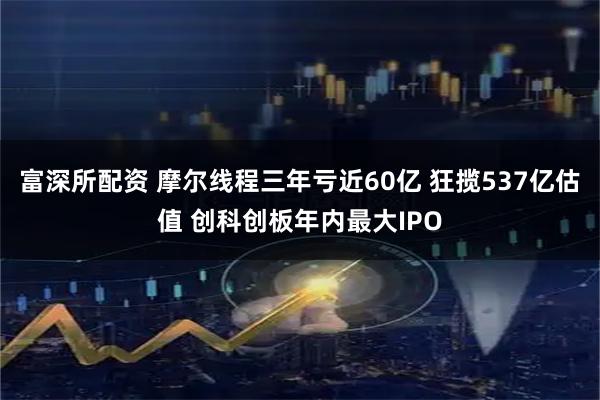 富深所配资 摩尔线程三年亏近60亿 狂揽537亿估值 创科创板年内最大IPO